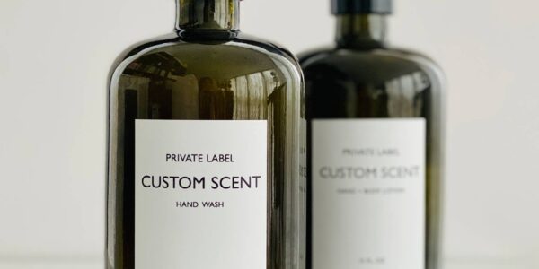 Private Label Scented Hand and Body Wash Soap | Bottle Green